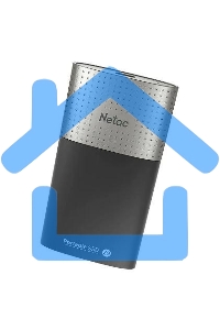 Внешний SSD Netac Z SLIM, 250 GB, USB 3.2 Gen 2 Type-C, R/W 550/480, черный