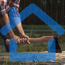 Топор кованный, в сборе, 890/1200 г, деревянное топорище, 500 мм, АО, (Ижевск) Россия