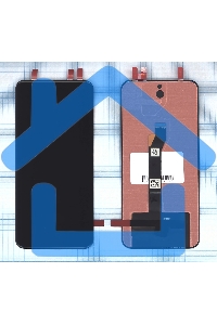 Дисплей (модуль) для Huawei Honor 90 в сборе с тачскрином. черный orig