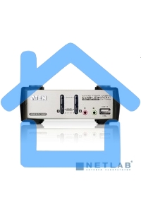 Переключатель ATEN CS1732B(-A7-G) переключатель 2 Port USB2.0 KVMP Switch with OSD
