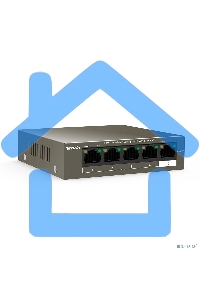 Коммутатор Tenda TEF1105P-4-38W 5PORT 10/100M