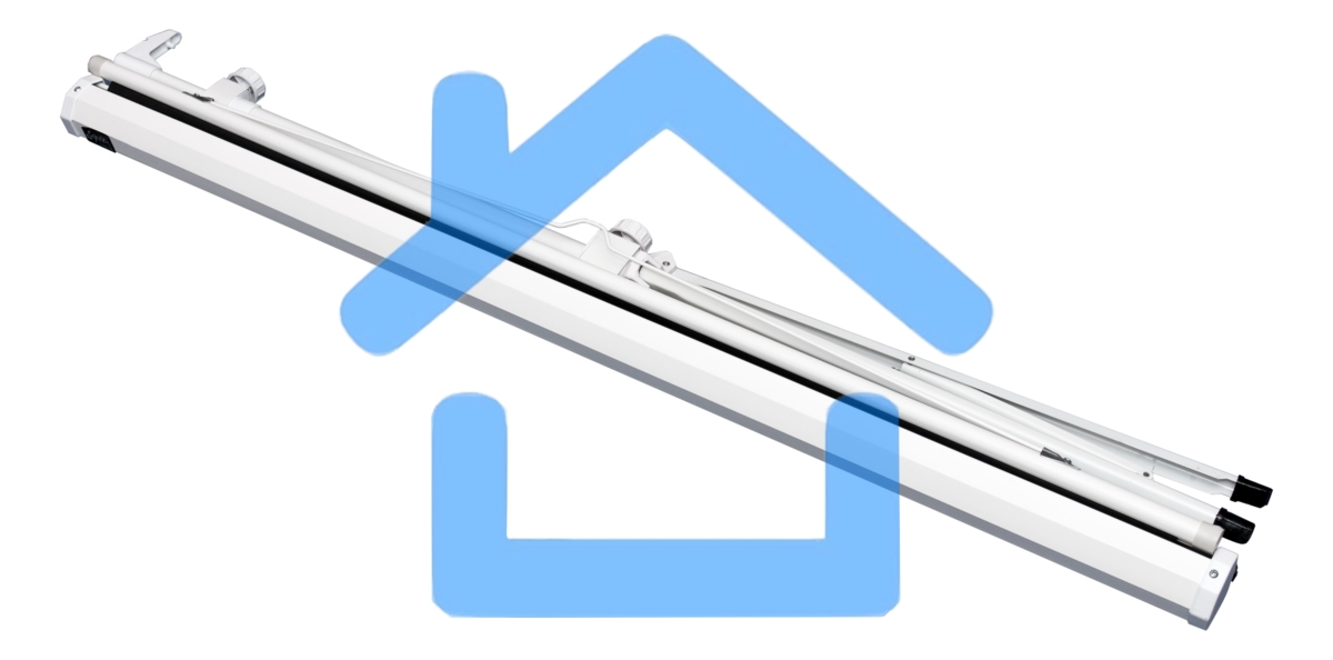 Экран 127x127см TriScreen 1:1 напольный рулонный белый71'