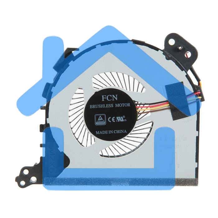 Вентилятор (кулер) для ноутбука Lenovo Ideapad 320-15ABR 320-15AST 320-15IAP 320-17IKB 320-17ISK