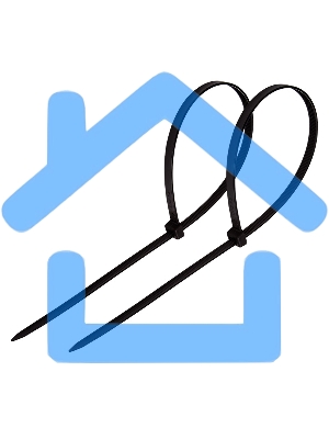 Хомут-стяжка кабельная нейлоновая PROconnect 400 x4,8 мм, черная, упаковка 100 шт.