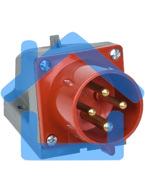 Вилка эл. наруж. уст. 32А 3P+PE 380В IP44 ССИ-524 ИЭК PSR52-032-4