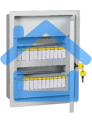 Корпус металлический ЩРв-24з-3 36 УХЛ3 IP31 TREND ИЭК MKM14-V-24-30-T