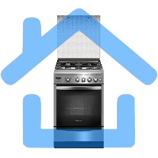 Плита газовая Gefest ПГ 5100-04 0004 серебристый, конфорок 4 шт, духовка 52 л, 50 см x 85 см x 58.5 см