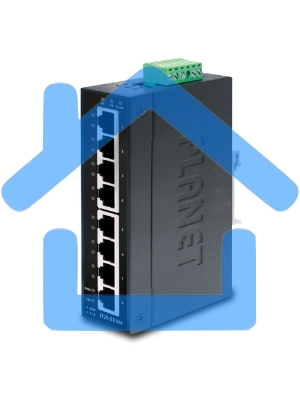 Коммутатор PLANET IP30 Slim type 8-Port Industrial Manageable Gigabit Ethernet Switch (-40 to 75 degree C)