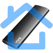 Внешний SSD Netac Z SLIM, 500 GB, USB 3.2 Gen 2 Type-C, R/W 550/480, черный