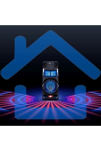 Минисистема Sony MHC-V43D черный/CD/CDRW/DVD/DVDRW/FM/USB/BT