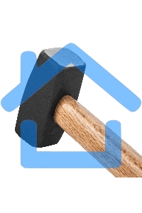 Кувалда, 2000 г, кованая головка, деревянная двухцветная рукоятка Sparta