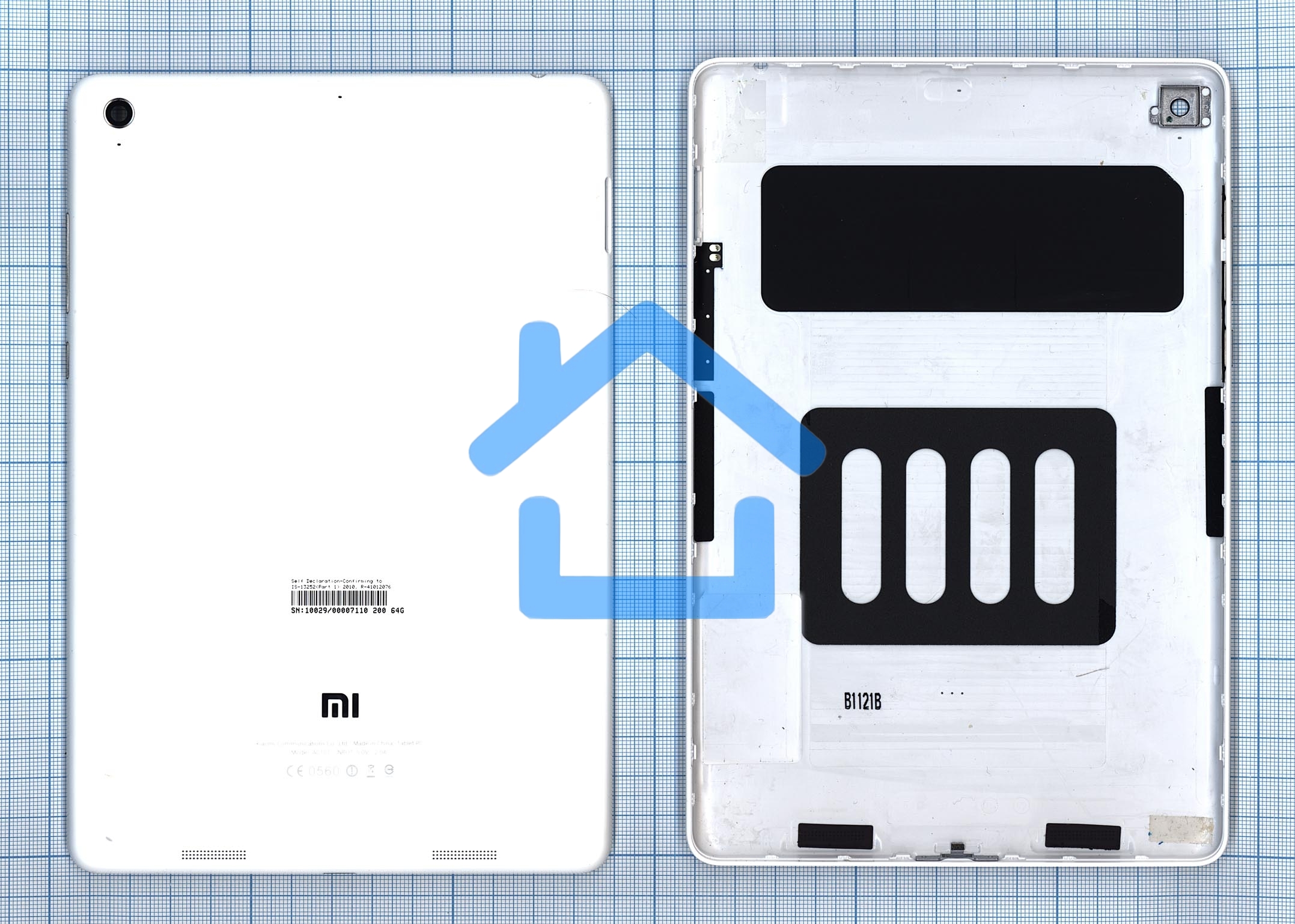 Задняя крышка для Xiaomi MiPad  белый