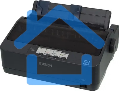 Принтер матричный Epson LX-350 (C11CC24031/C11CC24032), (А4, 357 cps (12 cpi), USB, LPT, COM)