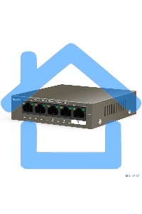 Коммутатор Tenda TEF1105P-4-38W 5PORT 10/100M