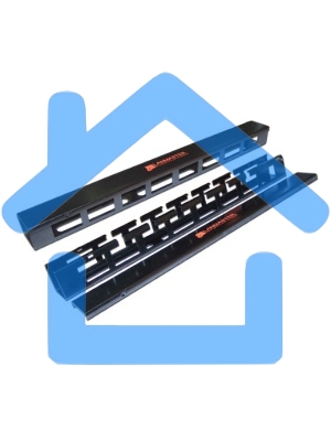 Кабельный органайзер Вертикальный Lanmaster LAN-ORG/CVP-1U односторонний кольца 1U шир.:19