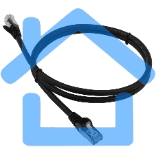 Патч-корд LANMASTER LSZH FTP кат.6, 3.0 м, черный