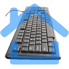 Клавиатура Gembird KB-8354U-BL проводная USB, черный