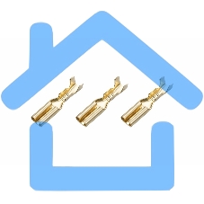Клемма плоская гнездо 3.6 мм 1-1.5 мм² (РП-м 1.5-(2.8)) Rexant