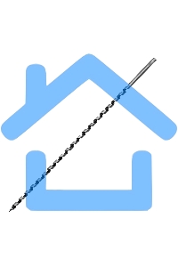 Сверло по дереву Matrix шнековое, 12 х 600 мм, 6-гранный хвостовик