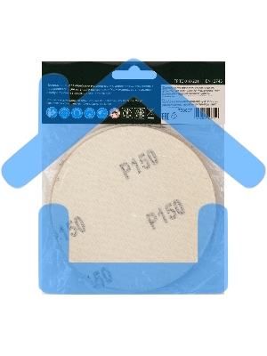 Круг абразивный на ворсовой подложке под 