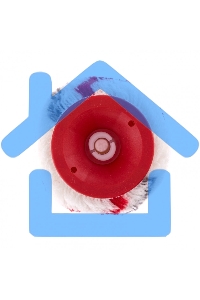 Валик сменный Matrix НЕЙЛОН, 250 мм, ворс 12 мм, D 48 мм, D ручки 8 мм