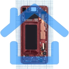 Дисплей для Samsung Galaxy S10 SM-G973F/DS красный