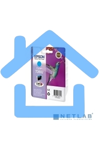 Картридж струйный Epson C13T08024011 голубой для Epson St PhP50/PX660/PX720WD (330стр.)
