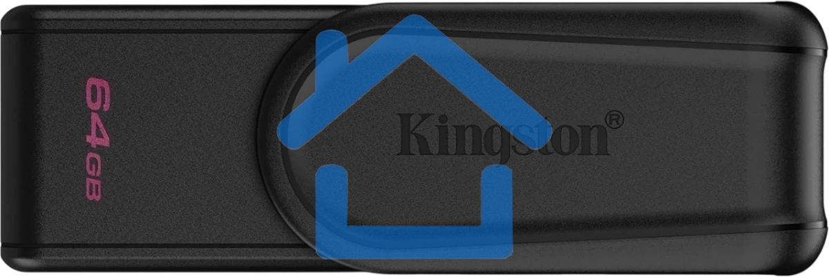 Флешка USB R/W Kingston 64Gb DataTraveler Exodia S DTXS/64Gb USB3.0 черный