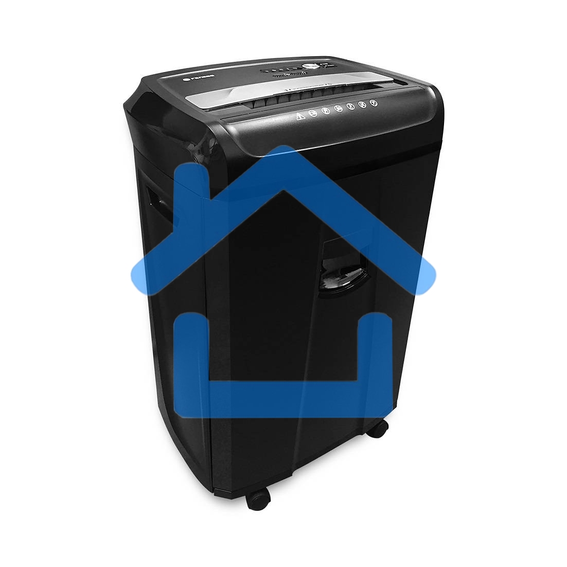 Шредер ГЕЛЕОС УО36-4 (DIN P-4) фрагмент 3,9x30мм, 33 листа (70гр./м²), 36 литров, Уничт.скобы,скрепки,пл.карты,CD.