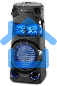 Минисистема Sony MHC-V43D черный/CD/CDRW/DVD/DVDRW/FM/USB/BT