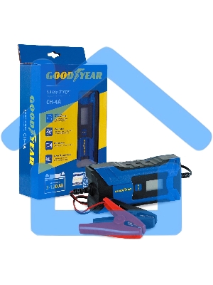 Электронное зарядное устройство GOODYEAR GY003001 CH-4A для свинцово-кислотных аккумуляторов CH-4A