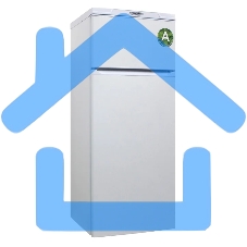 Холодильник DON R-216 B белый двухкамерный 200/50л морозилка сверху