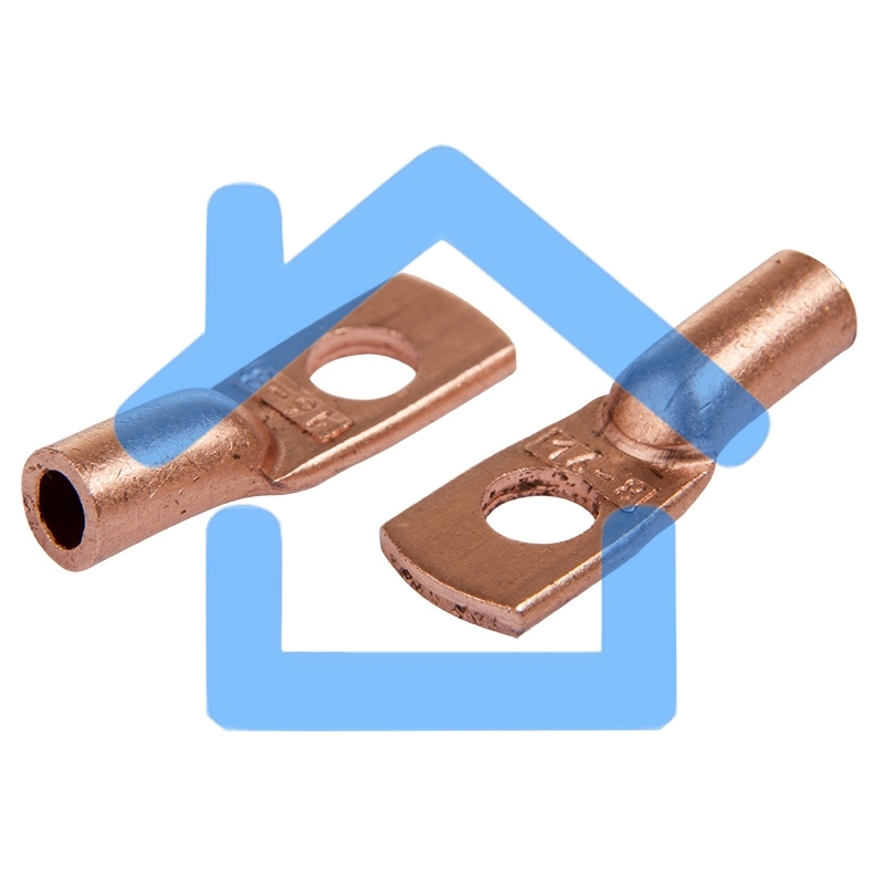 Наконечник ТМ 16-8-6 (16мм² - Ø8мм) (в упак 100шт), Rexant