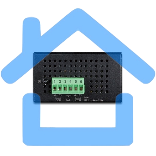 Коммутатор PLANET IP30 Industrial 8-Port 10/100/1000T + 2-Port 100/1000X SFP Ethernet Switch (-40~75 degrees C)