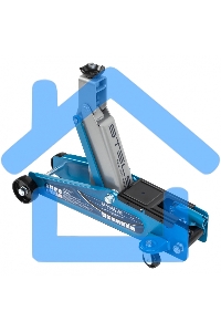 Домкрат гидравлический подкатной, высокий подъем, 3т SUV, 190-535 мм, в кейсе Stels