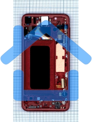 Дисплей для Samsung Galaxy S10e SM-G970F/DS красный