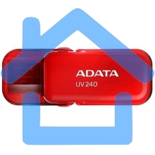 Флешка USB ADATA UV240 (AUV240-64G-RRD), 64 Gb, USB 2.0, R/W 15/5, красный