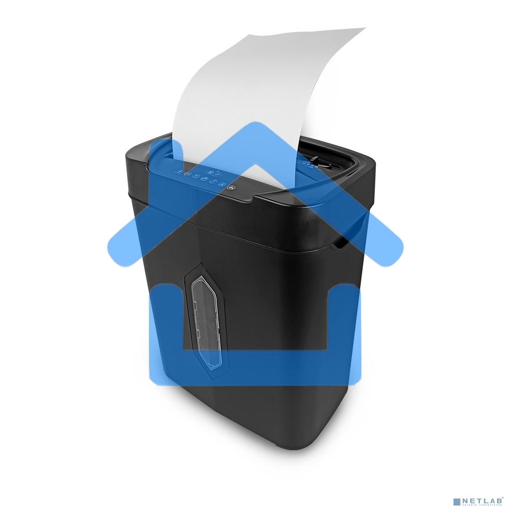 Уничтожитель документов ГЕЛЕОС УМ22-4 Уничтожитель документов ГЕЛЕОС УМ22-4, DIN P-4 (4 ур-нь секр.), фрагмент 4х35мм, 14 лист (70г/м2), CD/пл.карты/скрепки/скобы, 22 литра