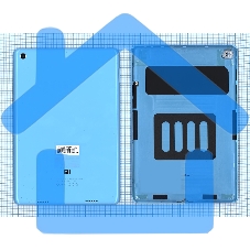 Задняя крышка для Xiaomi MiPad голубая