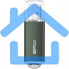 Флешка USB Silicon Power R/W Ultima II, 64 Gb USB 2.0, Зеленый