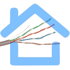 Кабель Exegate UTP EX264556RUS 4 пары кат.5e Exegate чистая 100% медь, бухта 305м, серый, PVC