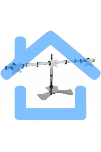 Кронштейн для мониторов Cactus CS-VM-MP330S-AL серебристый 15