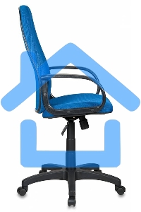 Кресло руководителя Бюрократ CH-808AXSN/TW-10 синий TW-10