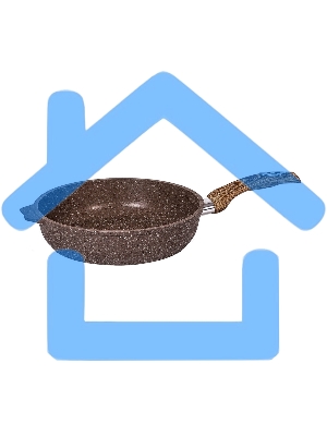 Сковорода 24 см несъем ручка 