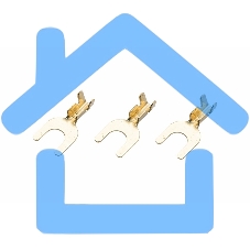 Наконечник вилочный Rexant 6.5 мм, 1-1.5 мм² (НВ 1.5-6)