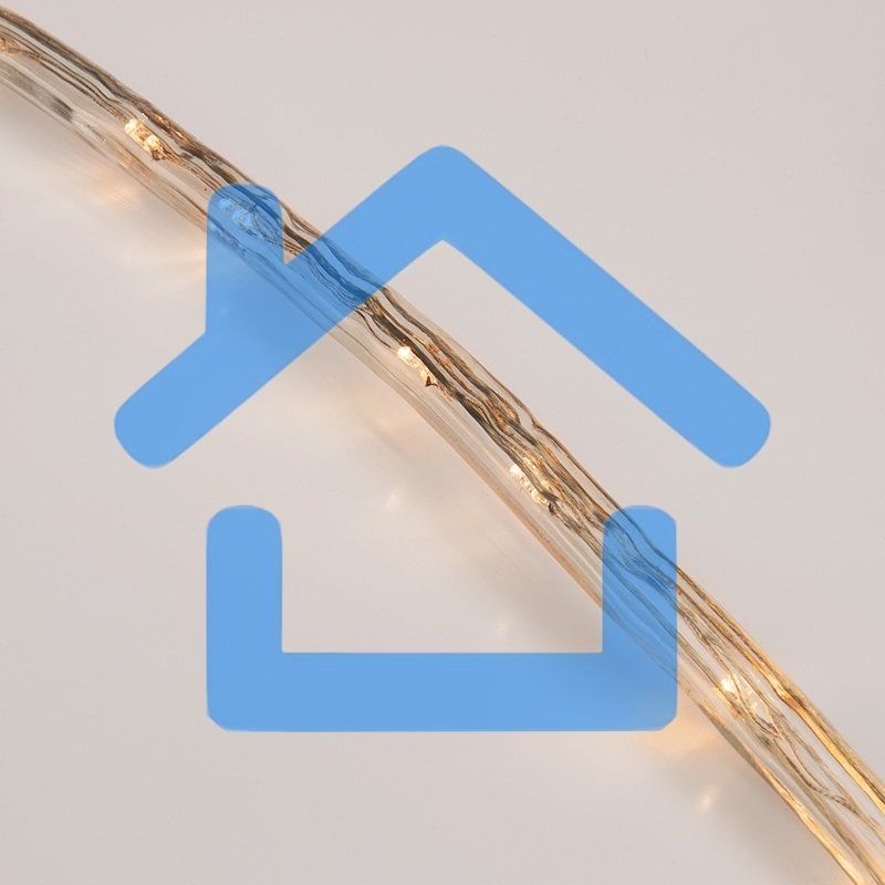 Дюралайт LED, свечение с динамикой (3W), 24 LED/м, теплый белый, 14м