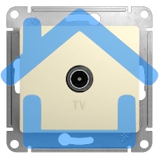 Механизм розетки TV 1-м СП Glossa 1DB беж. SchE GSL000291