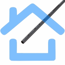 Термоусаживаемая трубка клеевая Rexant 4,0/1,0 мм, (4:1) черная, упаковка 10 шт. по 1 м