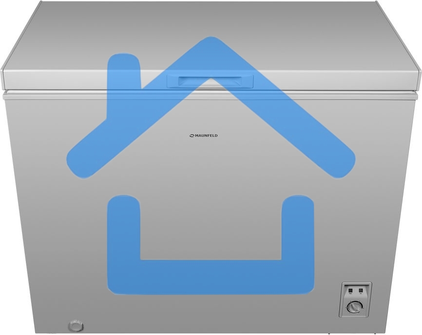 Морозильный ларь Maunfeld MFL200GR, серый, 200л
