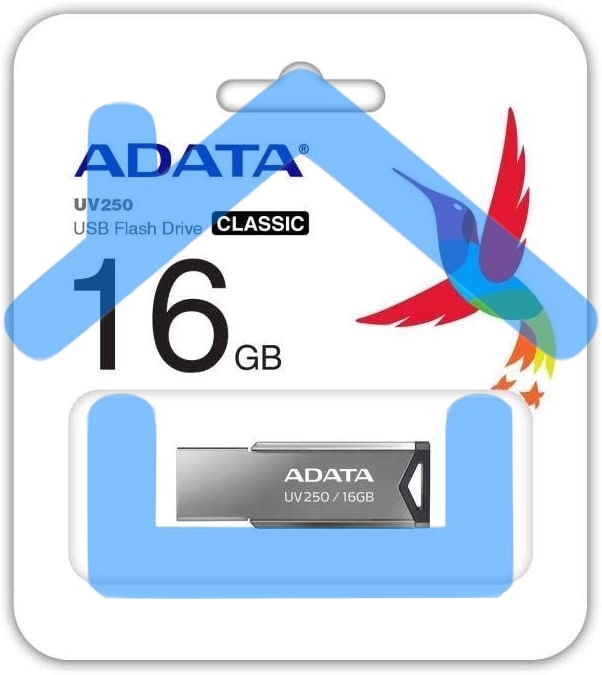 Флешка USB R/W ADATA R/W USB2 16Gb AUV250-16G-RBK